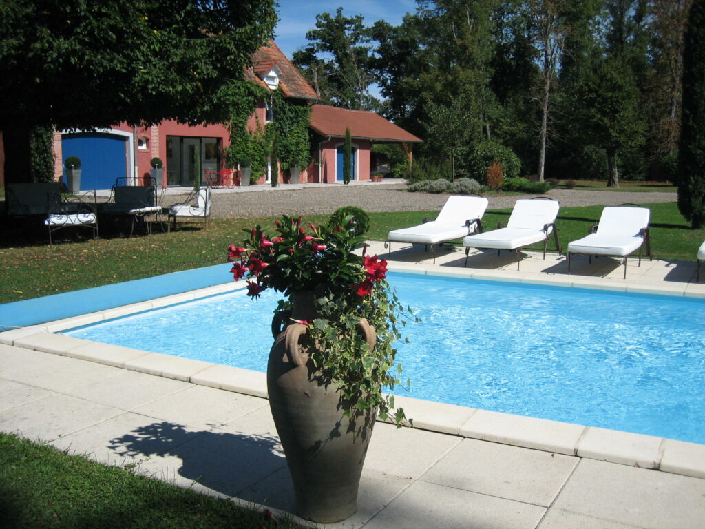 Piscine couverte et chauffée